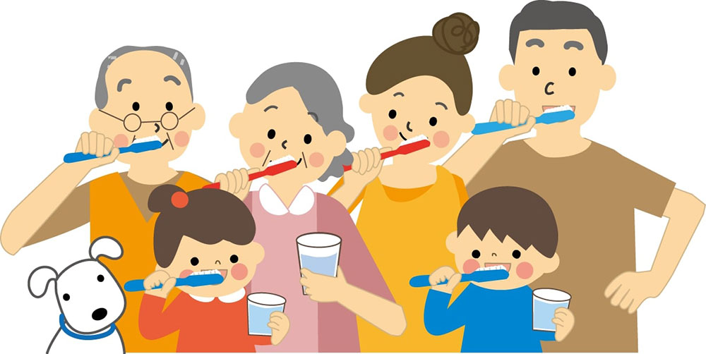 歯磨きが正しくできていない